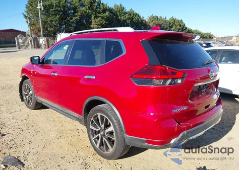 2017 Nissan Rogue Sl из США, поврежденный, VIN 5N1AT2MV0HC792816